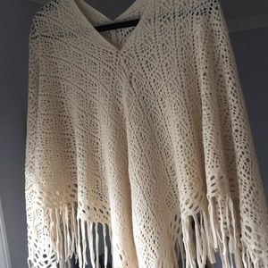 Bohemian poncho new with tags